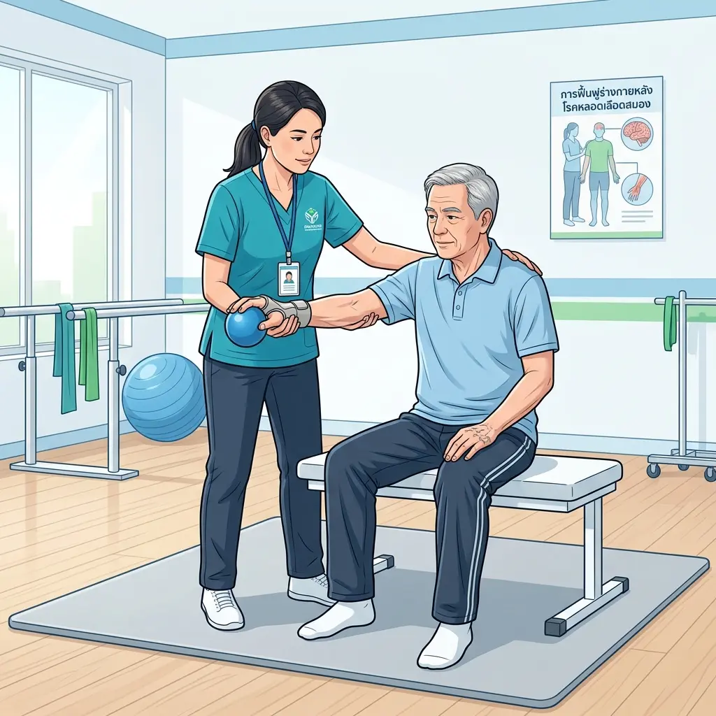 การฟื้นฟูหลังโรคหลอดเลือดสมอง: ระยะเวลา Golden Period และความสำคัญของกายภาพบำบัด